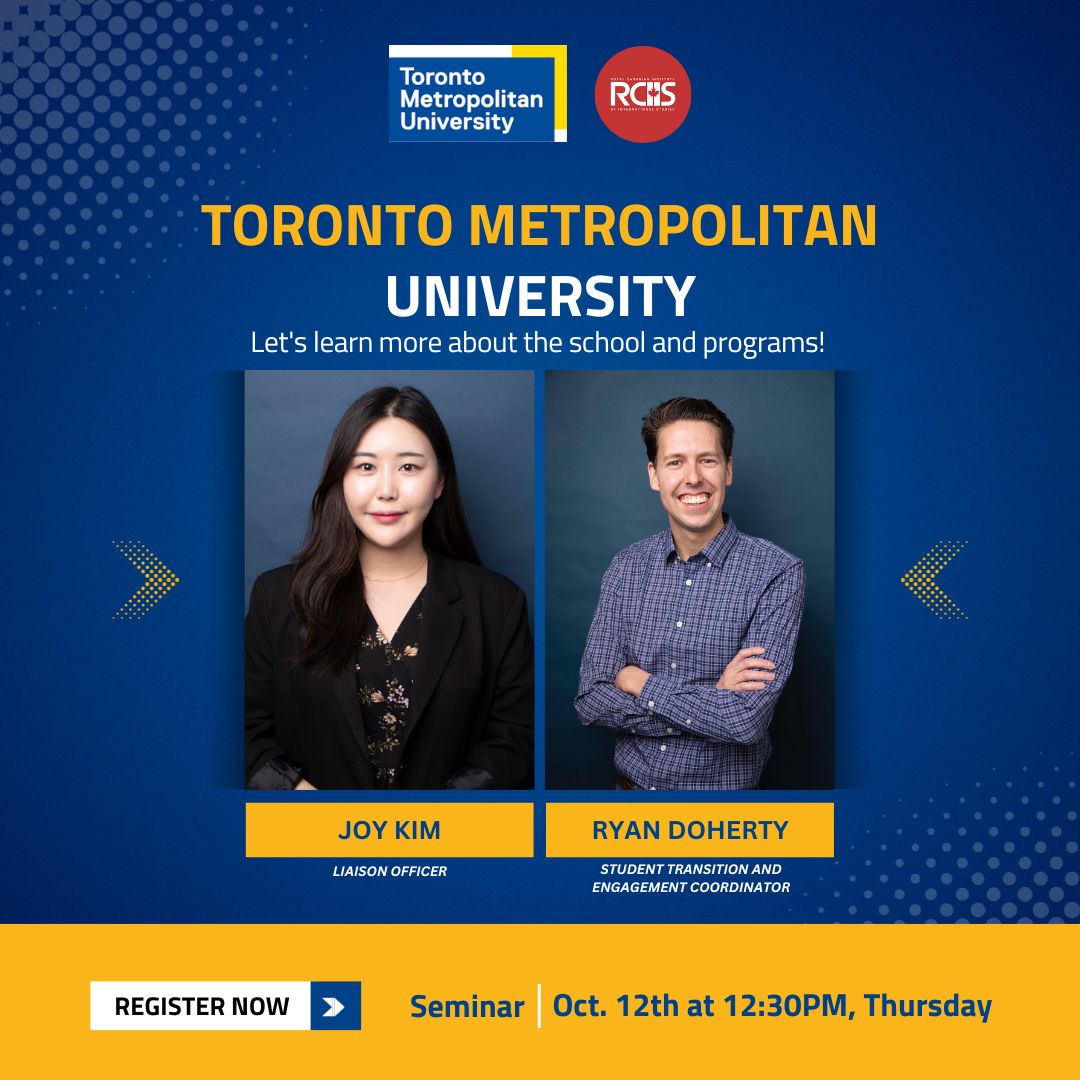 Toronto Metropolitan University seminar